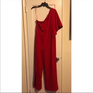 *ON HOLD* Adrianna Papell One-Shoulder Jumpsuit